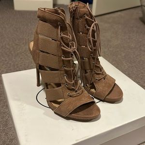 Steve Madden lace up heels